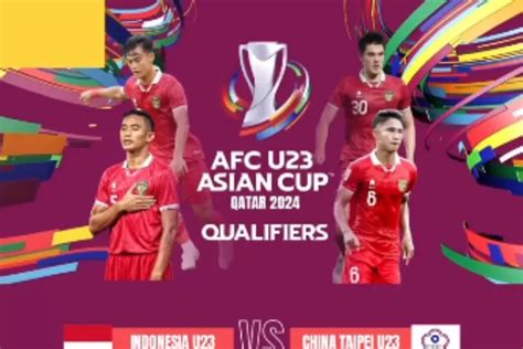 live streaming indonesia u23 vs china taipei